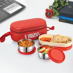 CELLO Double Treat Lunch Box