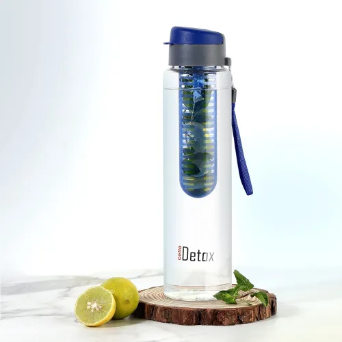 Image of Cello Fruit Infuser Glass Bottle – 750ml