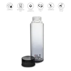 Cello H2O 920ml Glass Fridge Bottle