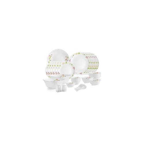 Image of Cello Opalware Dazzle Series Secret Garden Dinner Set, 35 Units