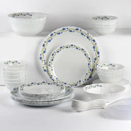 Image of Cello Opalware Dinner Set , 35 Units
