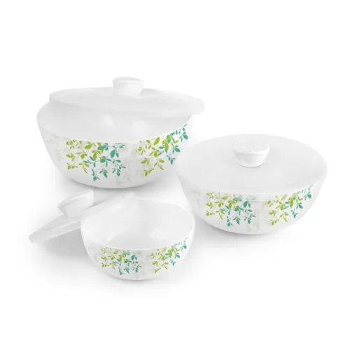 Image of CELLO Opalware Mixing Bowls (500ml, 1000ml, 1500ml) 3 Units