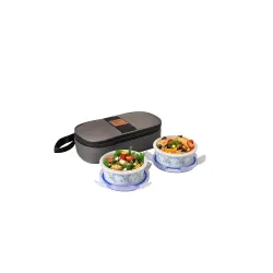 CELLO Opalware Mosaic Rose Lunch Box
