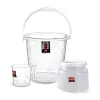 Cello Petal Bathroom Set, Small Set of 3, Lightweight