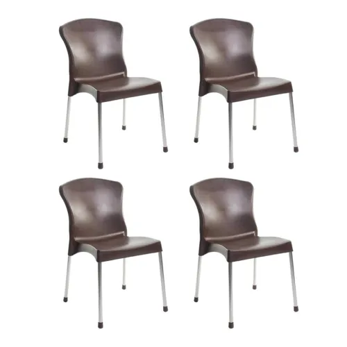 Image of Cello Plastic Milano Chair Set of 4