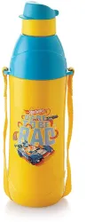 cello Puro Junior 600 Hot Wheel Print Water Bottle