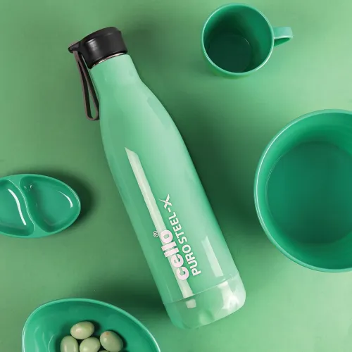 Image of Cello Puro Steel-X Neo 900 Cold Water Bottle, 720ml