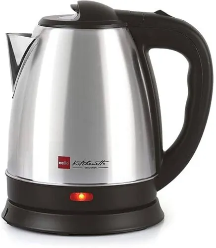 Image of Cello Quick Boil Electric Kettle (1.5 L, Silver and Black)