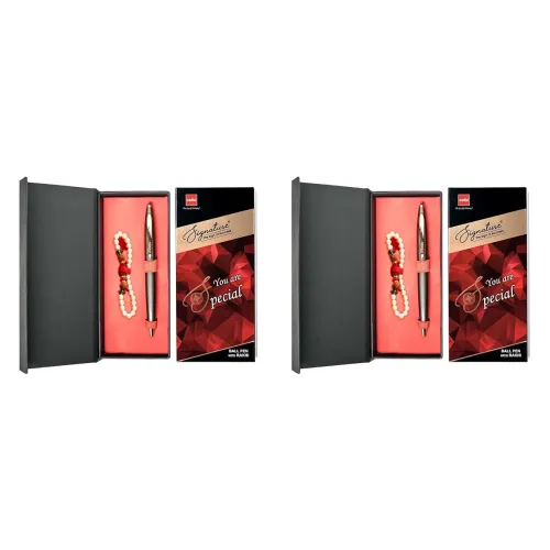 Image of Cello Signature Rakshabandhan Pen Set|Pack Of Rakhi&Pen