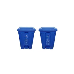 Cello Strong Plastic Garbage Dustbin 60 Ltr*2