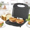 cello Super Club Ultra Pro 800W Grill Sandwich Toaster with Fixed Grill Plates Grill (Black)
