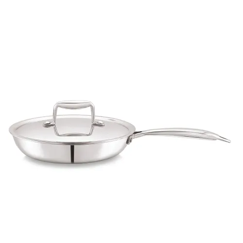 Image of CELLO Tri-Ply 22cm Stainless Steel Fry Pan with Lid, 1.5L