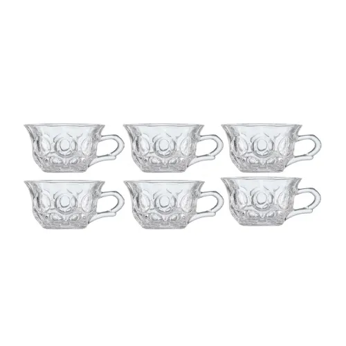 Image of Ceradeco Bubble Glass Cups (200ml, Set of 6)