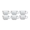 Ceradeco Bubble Glass Cups (200ml, Set of 6)