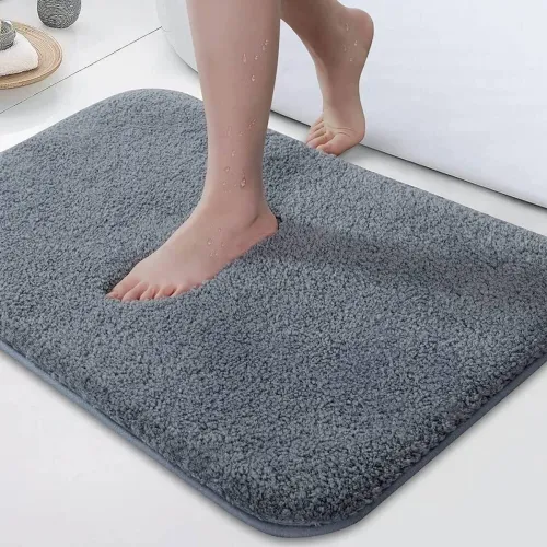 Image of Chhogli Microfiber Bathroom Mat
