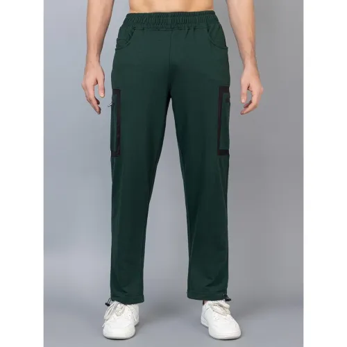 Image of CHKOKKO Men's Regular Fit Mid Rise Track Pant