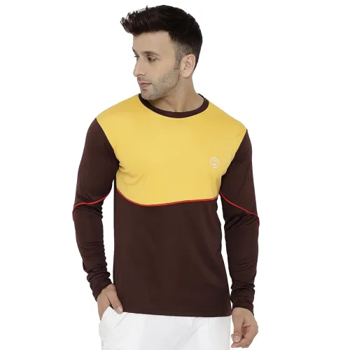 Image of CHKOKKO Polyester Round Neck Regular Dry Fit Gym Sports Sweatshirt