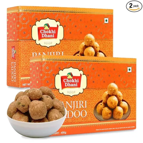 Image of Chokhi Dhani Panjiri Ladoo 400gm (Pack of 2)