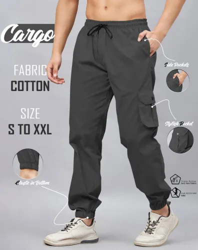Image of Chrome & Coral Men Cargos