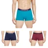 Chromozome Mens Cotton Stretch Yearly Replanish Regular Solid Trunks