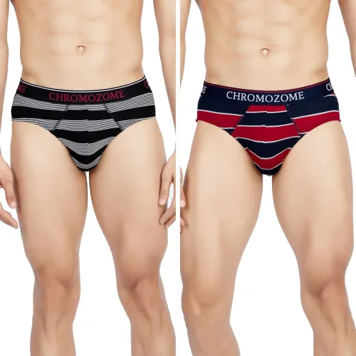 Image of Chromozome Men’s Modal Stretch Briefs pack of 2