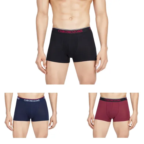 Image of Chromozome Men's Solid Trunks