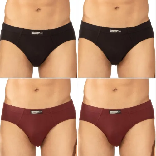 Image of Chromozome Mens Cotton Briefs Pack of 4