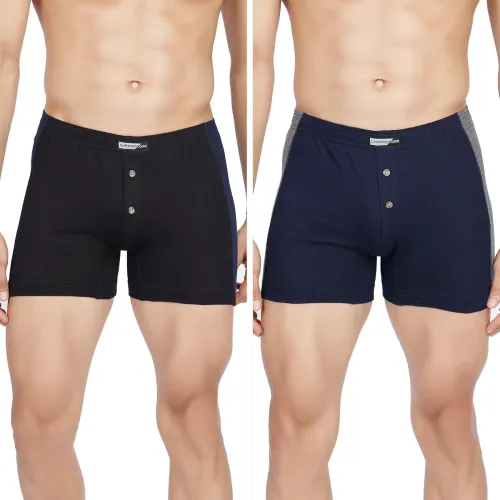 Image of Chromozome Mens Cotton Trunks Pack of 2