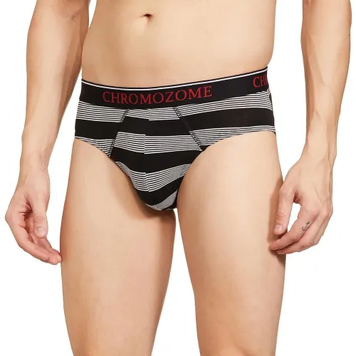 Image of Chromozome Mens Modal-Stretch Striper Brief