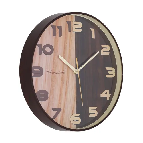 Image of CHRONIKLE Beautiful Analog Plastic Case Wall Clock