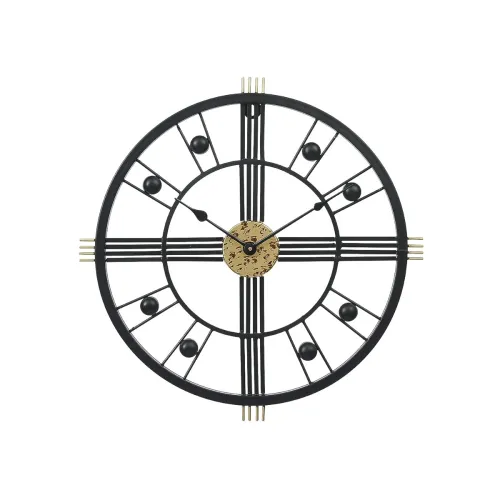 Image of CHRONIKLE Classic Round Metal Analog Silent Wall Clock 