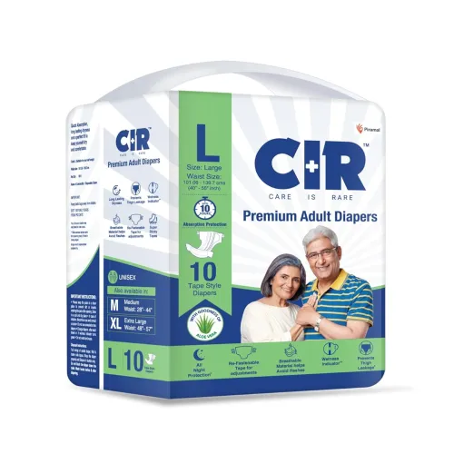 Image of CIR Premium Adult Diaper Tape Style (L, 10 Units)
