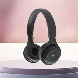 Clairbell Wireless Over‑Ear Bluetooth Headphones with Mic