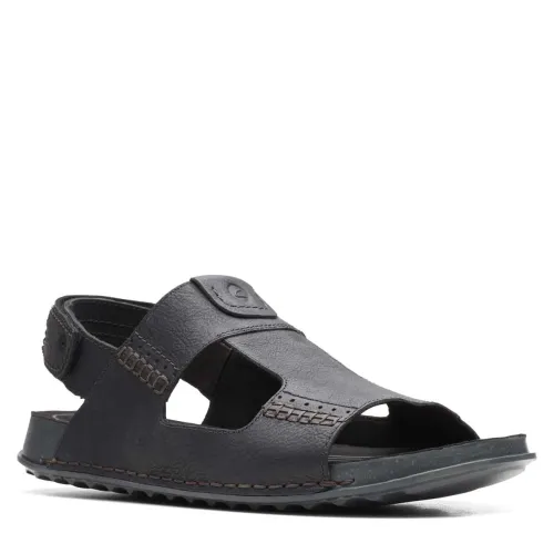 Image of Clarks Men's 26165191 Black Sandal