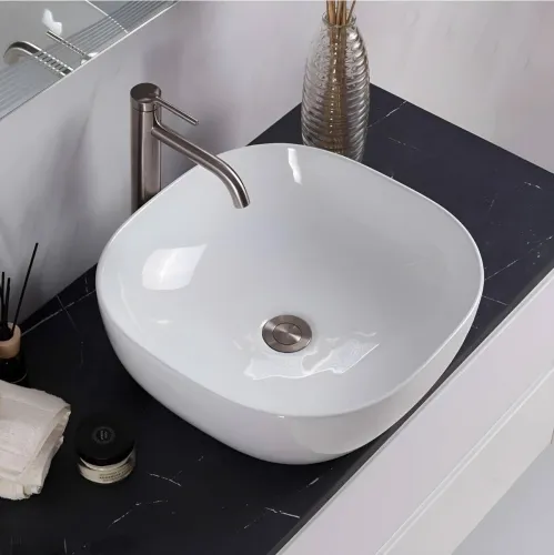 Image of clayplus PREMIUM GRADE CERAMIC TABLE TOP WASH BASIN .