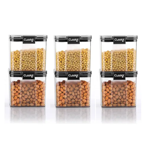 Image of Clazkit Airtight Containers (700ml, Pack of 6)