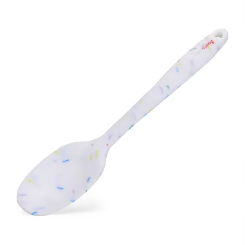 Image of Clazkit YH-484W Large Silicone Iron Non-Sticky Spatula Reusable Kitchen