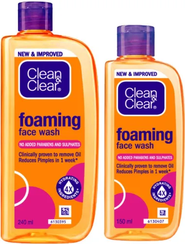 Image of Clean & Clear Foaming Face Wash (390ml)