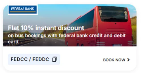 Image of Cleartrip Bus Booking Coupon: Flat 10% instant discount on bus bookings