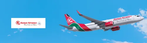 Image of cleartrip Coupon : Save up to 12% off on kenya airways Flight bookings Applicable on SBI / ICICI Credit Cards & ICICI Ba
