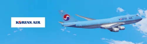 Image of cleartrip Coupon : Save up to 12% off on korean airlines Flight bookings Applicable on SBI / ICICI Credit Cards & ICICI 