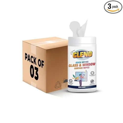 Image of Cleno Wet Wipes (50 wipes * pack of 3)