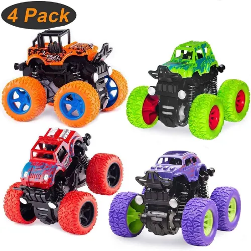 Image of CLICKEDIA Toy-Monster Truck-Pack of 4