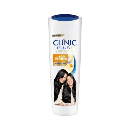 Image of Clinic Plus Strength & Shine With Egg Protein Shampoo, 355 ml