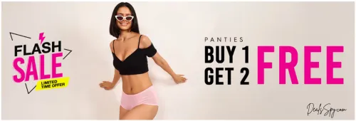 Image of Clovia Offer: Buy 1 Get 2 Free Panties