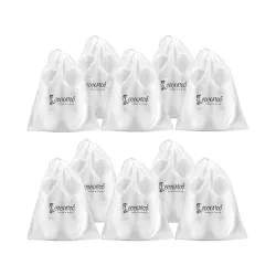 Cockatoo PE Travel Shoe Storage Bags, Pack of 10