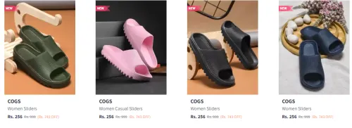 Image of COGS Women Flip Flop Starting @ ₹256