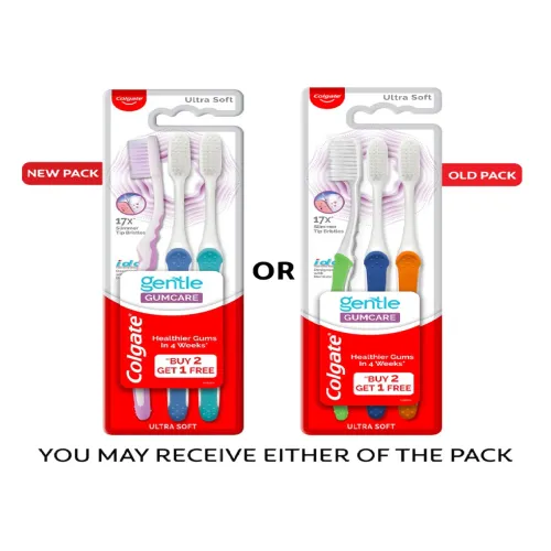 Image of Colgate Gentle Gumcare Toothbrush Combo Buy 2 Get 1 Free
