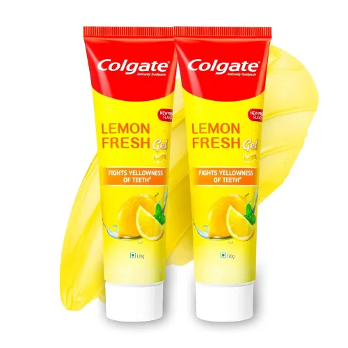 Image of Colgate Lemon Fresh Gel Toothpaste 240gm