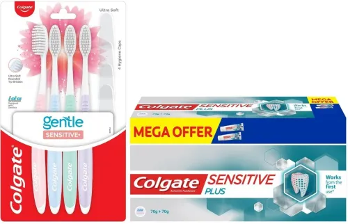 Image of Colgate Sensitive Plus Toothpaste 140gm (Pack of 2)